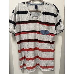 Revelation Stripes Shirt Men's Size XL 100%‎ Cotton